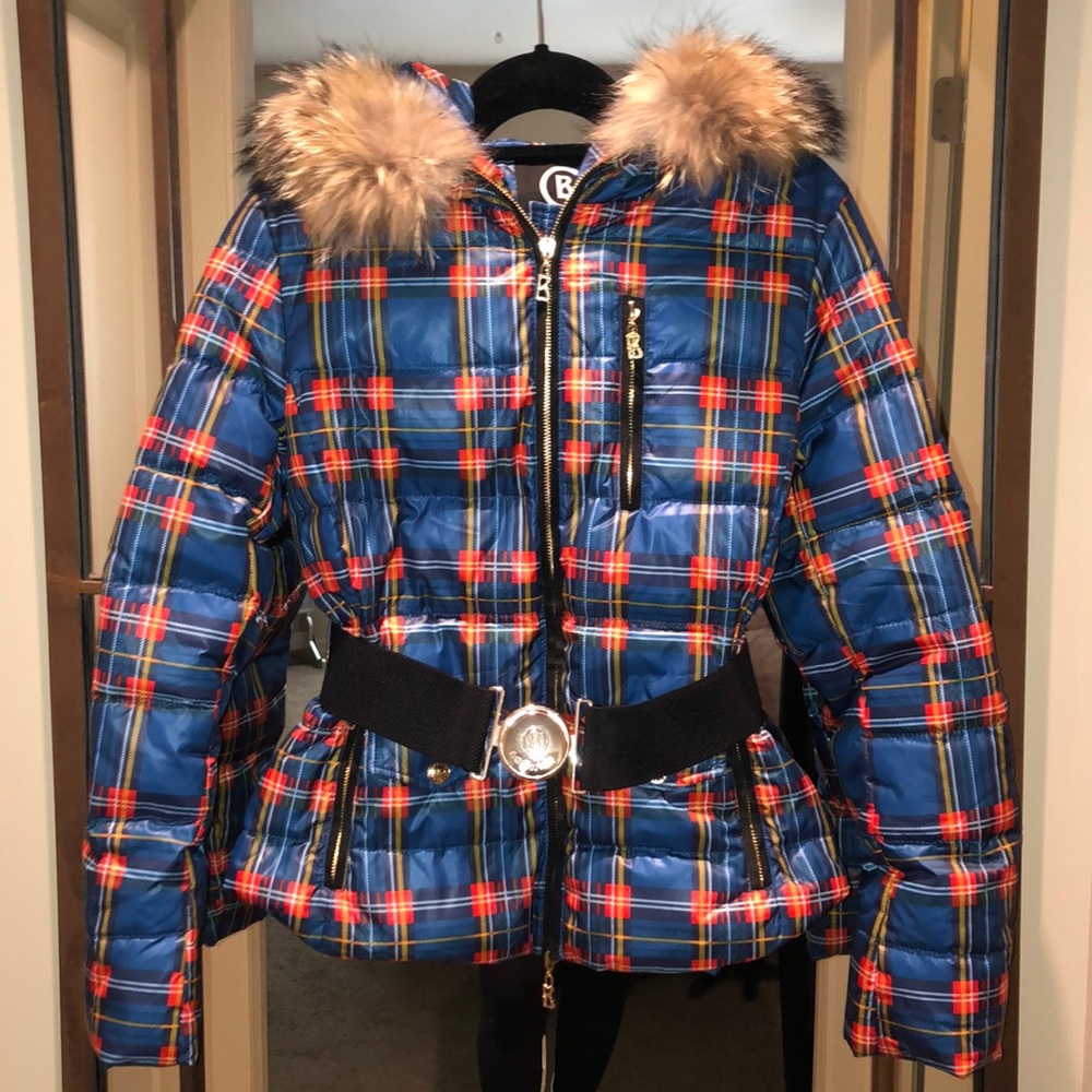 NWOT BOGNER JACKET WITH FUR HOOD
